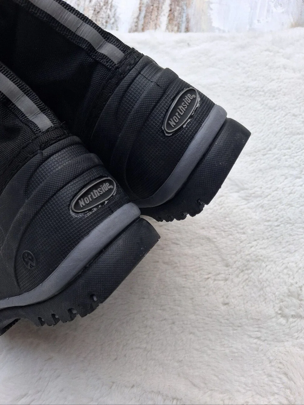 Kids Northside  Black Winter Snow Boots